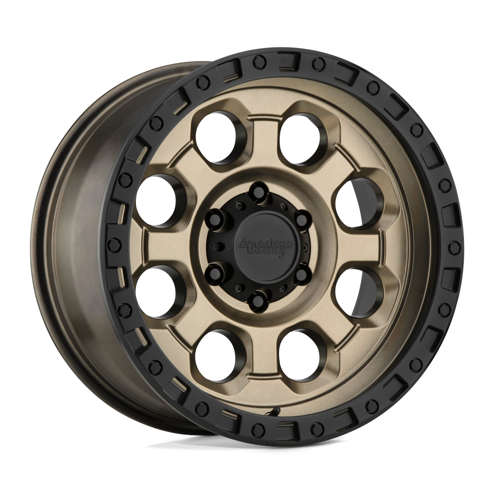 <span class="title-brand">American Racing</span> AR201 17X9 8X6.5 M-BRZ BLK LIP -12MM