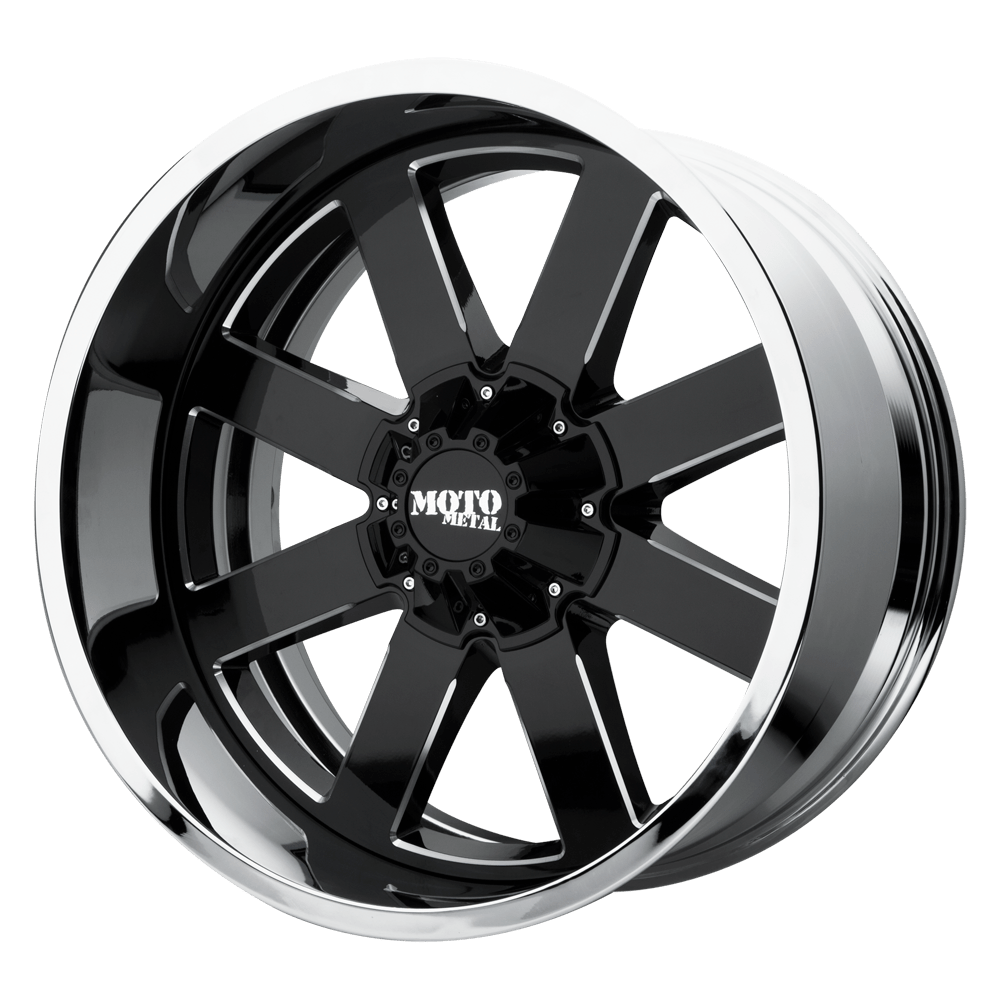 <span class="title-brand">Moto Metal</span> MO200 20X10 6X5.5 G-BLK/MILL CHR -18MM