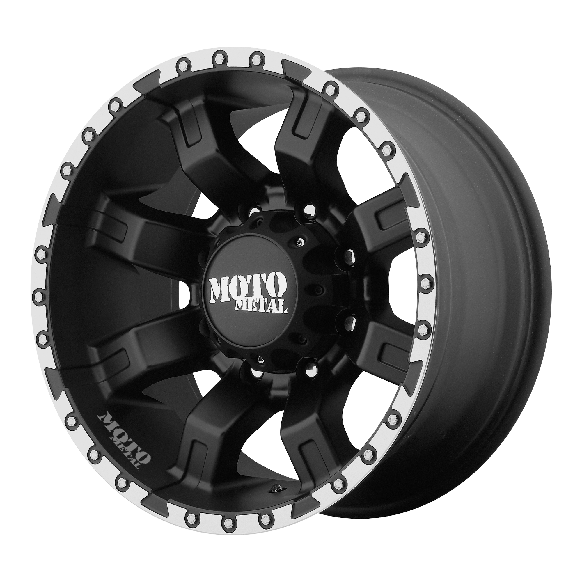 <span class="title-brand">Moto Metal</span> MO968 20X12 8X180 SATIN-BLK MACH -44MM