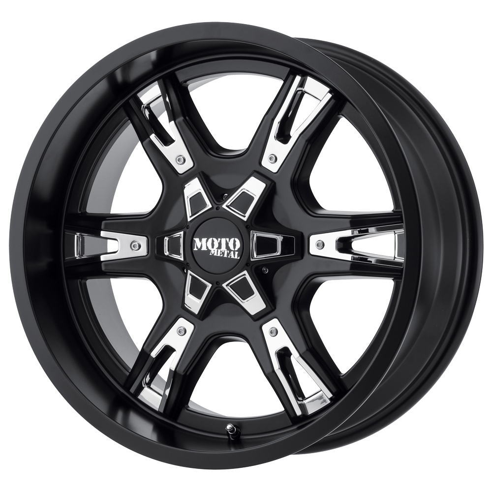 <span class="title-brand">Moto Metal</span> MO969 20X9 6X5.5 S-BLACK W ACCENTS 00MM