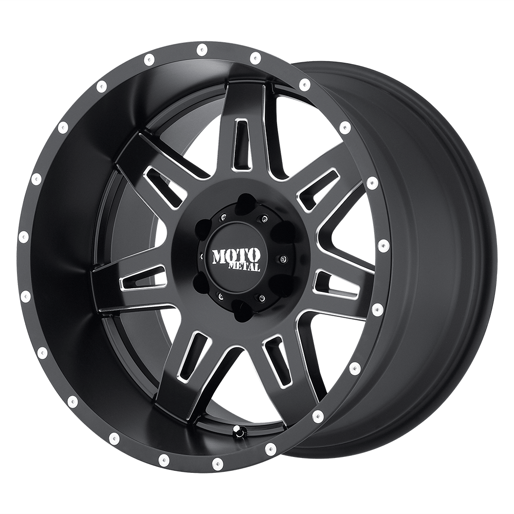 <span class="title-brand">Moto Metal</span> MO975 17X9 6X135 SEMI G-BLK MILLED -12MM