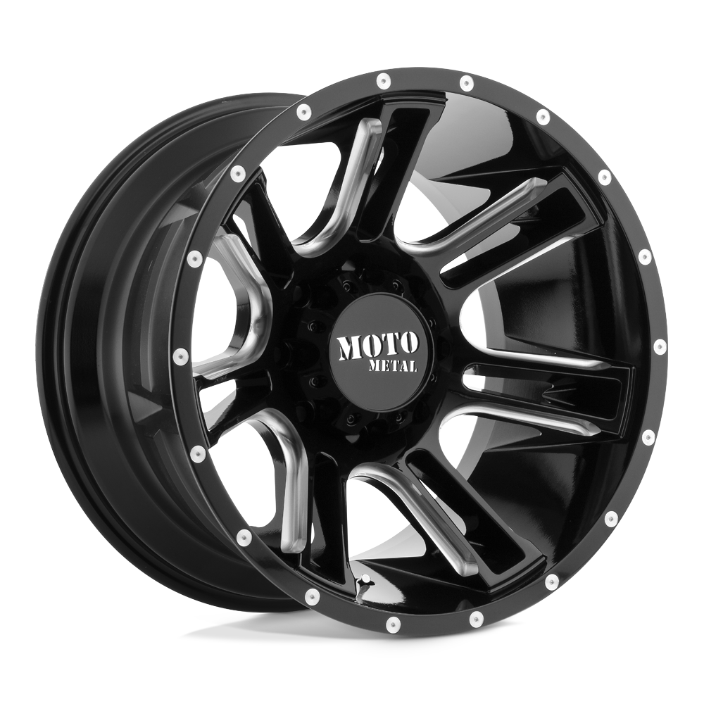 <span class="title-brand">Moto Metal</span> MO982 17X9 6X5.5 G-BLK MILL -12MM
