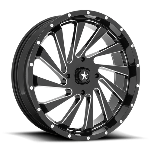 <span class="title-brand">MSA Offroad Wheels</span> BLADE UTV 22X7 4X156 115 G-BLK-MILL +0