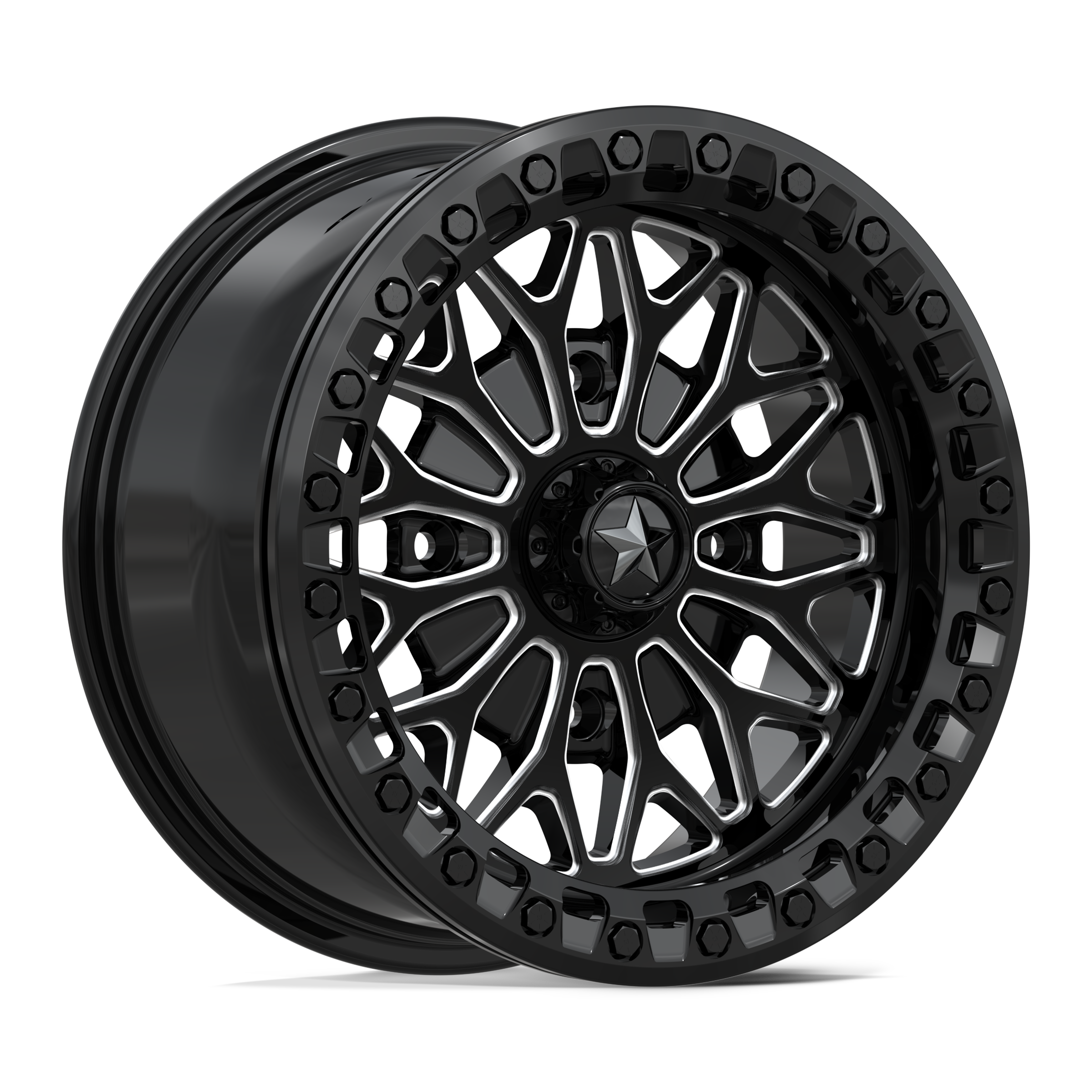 <span class="title-brand">MSA Offroad Wheels</span> BOLO UTV BL 15X7 5X4.5 72 +10 G-BLK-MILL