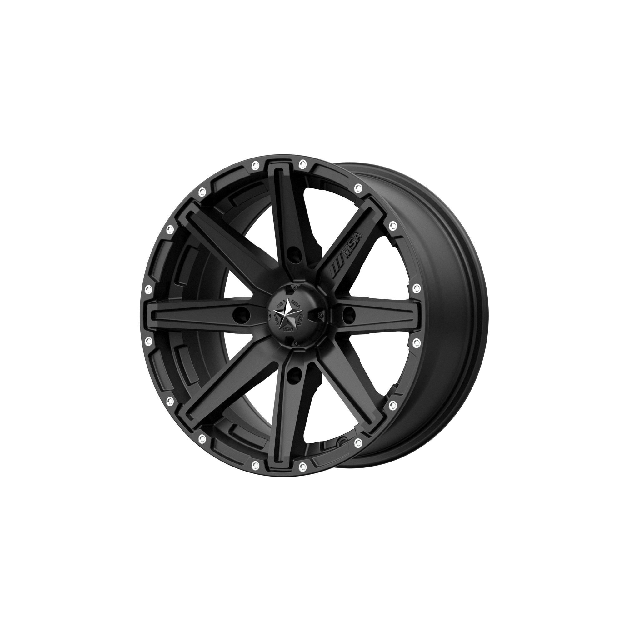<span class="title-brand">MSA Offroad Wheels</span> CLUTCH UTV 12X7 4X156 S-BLK 10MM