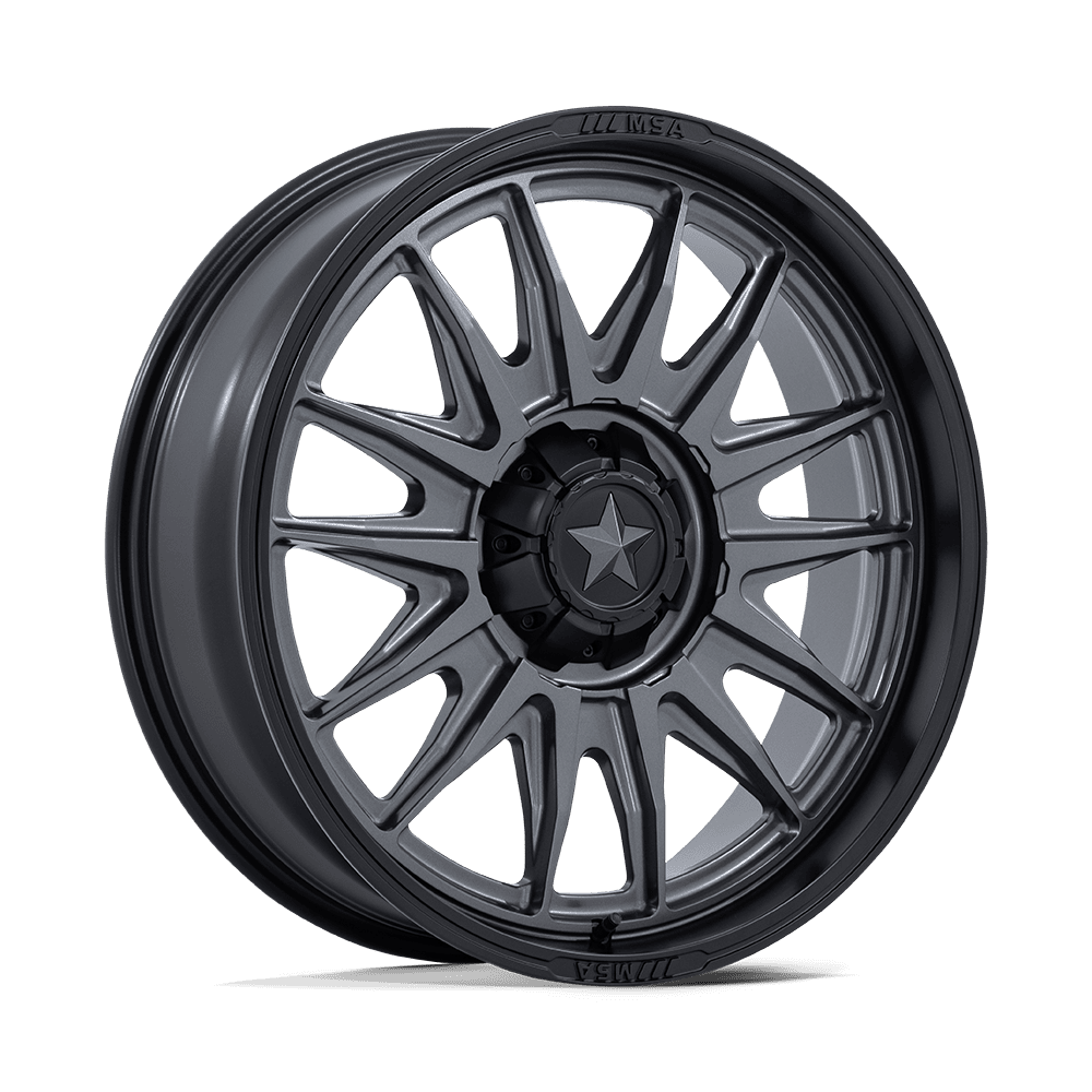 <span class="title-brand">MSA Offroad Wheels</span> COMMANDER UTV 15X7 4X137/156 +10 GUN-MB