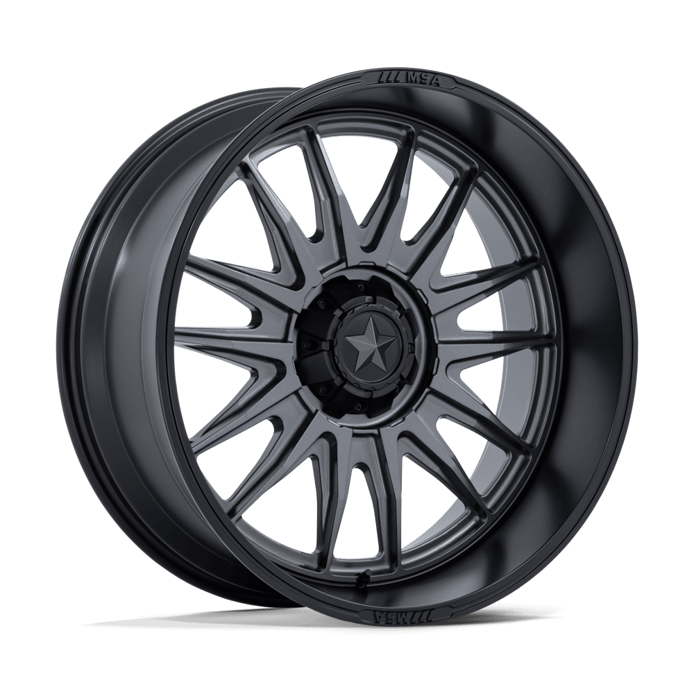 <span class="title-brand">MSA Offroad Wheels</span> COMMANDER UTV 24X10 4X137/156 -25 GUN-MB