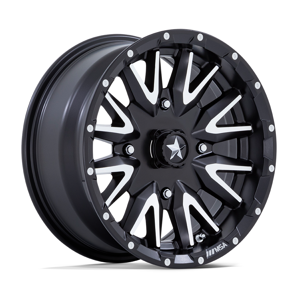 <span class="title-brand">MSA Offroad Wheels</span> CREED UTV 14X7 4X156 115 +10 M-BLK MCH