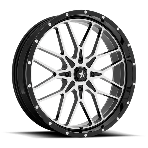<span class="title-brand">MSA Offroad Wheels</span> PORTAL UTV 24X7 4X156 115 G-BLK-MACH +0