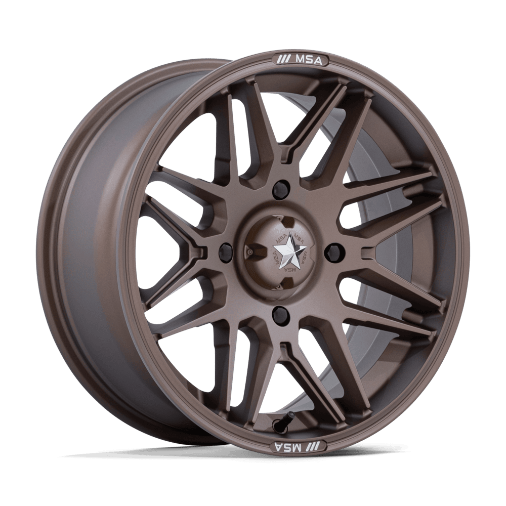 <span class="title-brand">MSA Offroad Wheels</span> RADAR UTV 14X7 5X4.5 72 +10 M-BRNZ