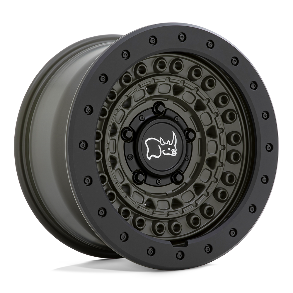 <span class="title-brand">Black Rhino Hard Alloys</span> BARRICADE 17X8.5 6X5.5 112 OD-GRN-BK -18