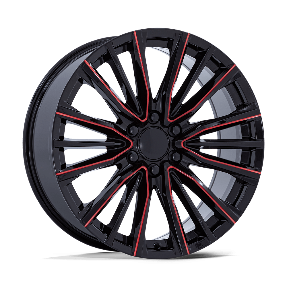 <span class="title-brand">Performance Replicas</span> PR223 22X9 6X5.5 78 +28 G-BLK MILL-RED