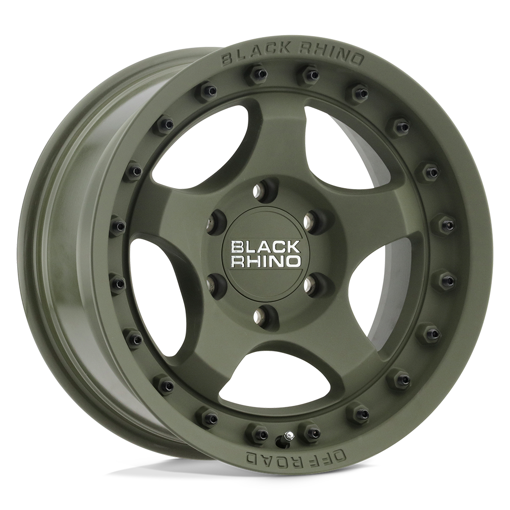 <span class="title-brand">Black Rhino Hard Alloys</span> BR BANTAM 16X8 5X127 -10 71 OD GRN