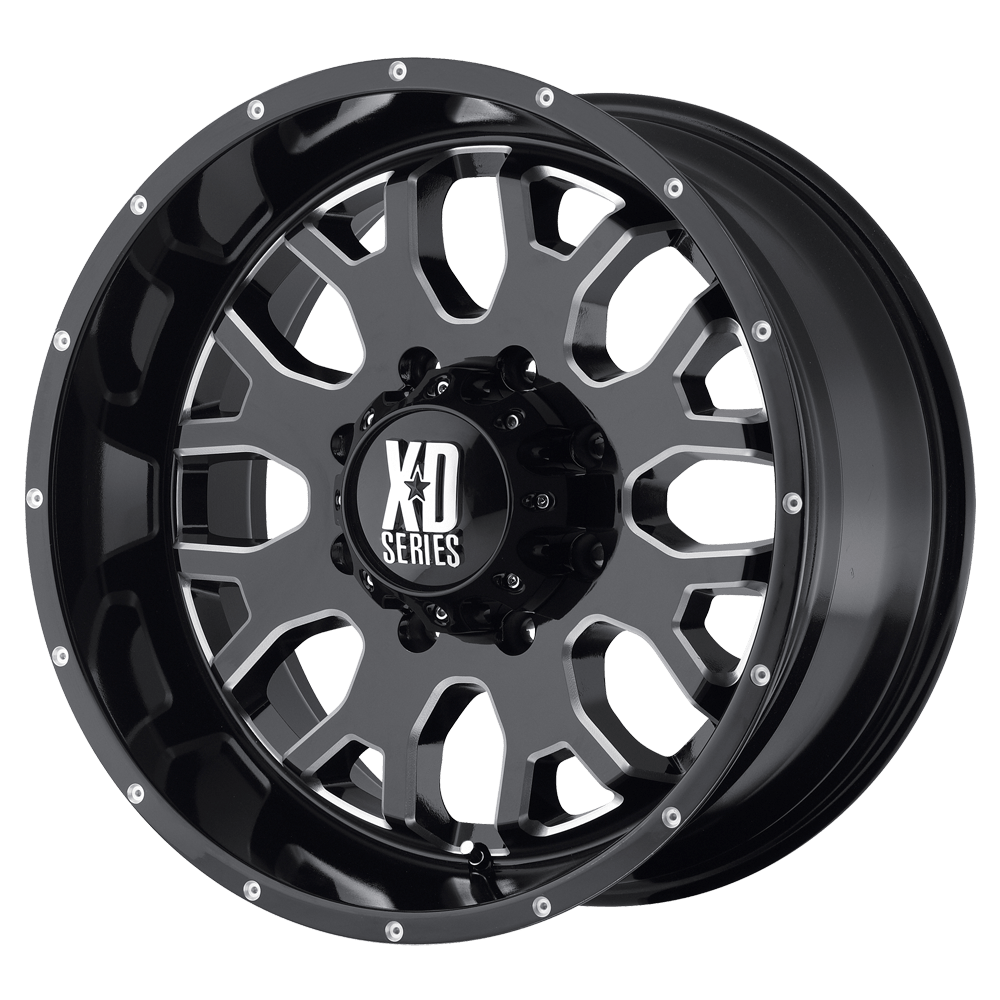 <span class="title-brand">XD</span> XD808 MENACE 17X9 5X5 G-BLK/MILL 0MM