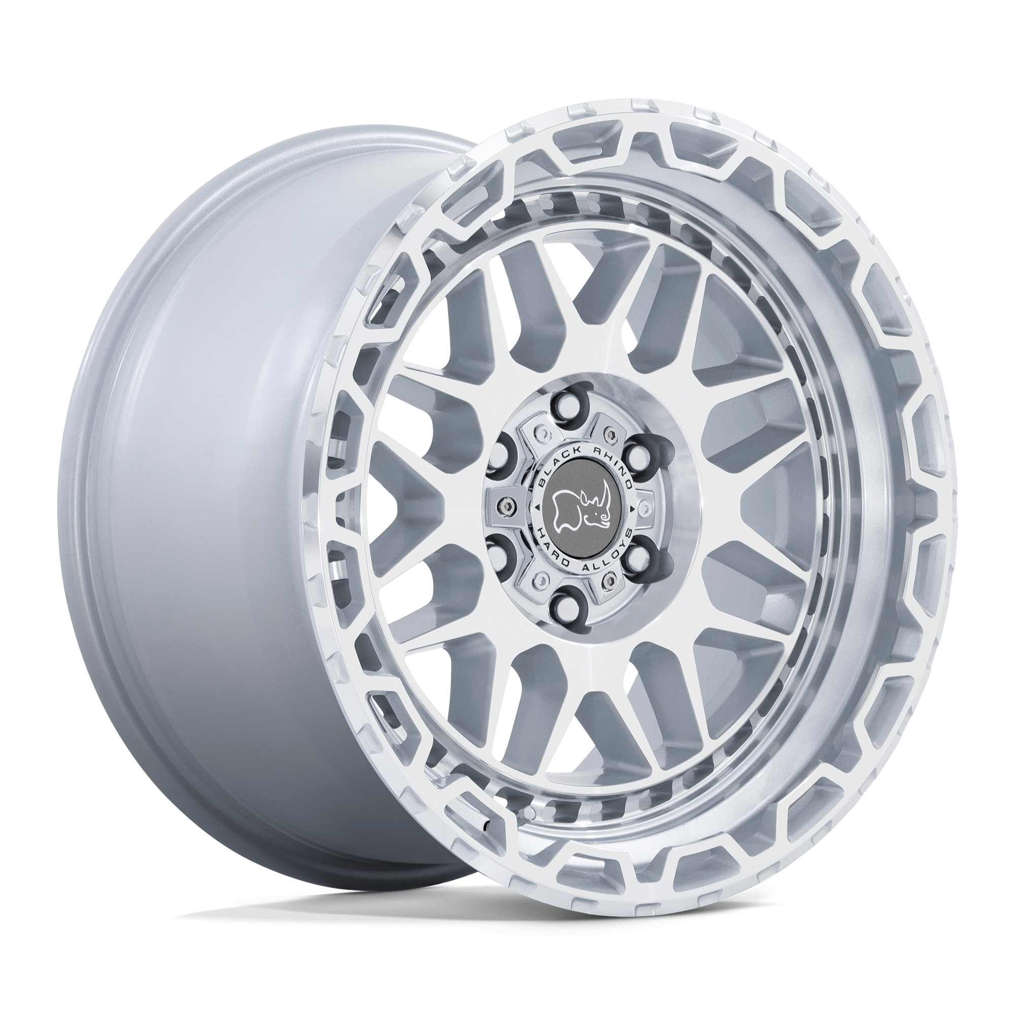 <span class="title-brand">Black Rhino Hard Alloys</span> BR HOLCOMB 20X9.5 6X114 +18 76 G-SLV MIR