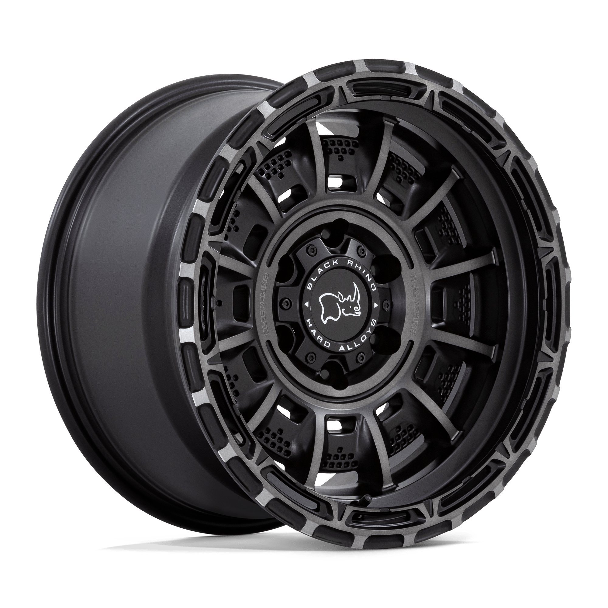 <span class="title-brand">Black Rhino Hard Alloys</span> LEGION 17X9 6X5.5 106 M-BLK GY-TN +0
