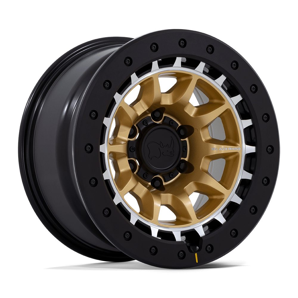 <span class="title-brand">Black Rhino Hard Alloys</span> TUSK 17X8.5 6X5.5 106 -10 M-GOLD-MCH
