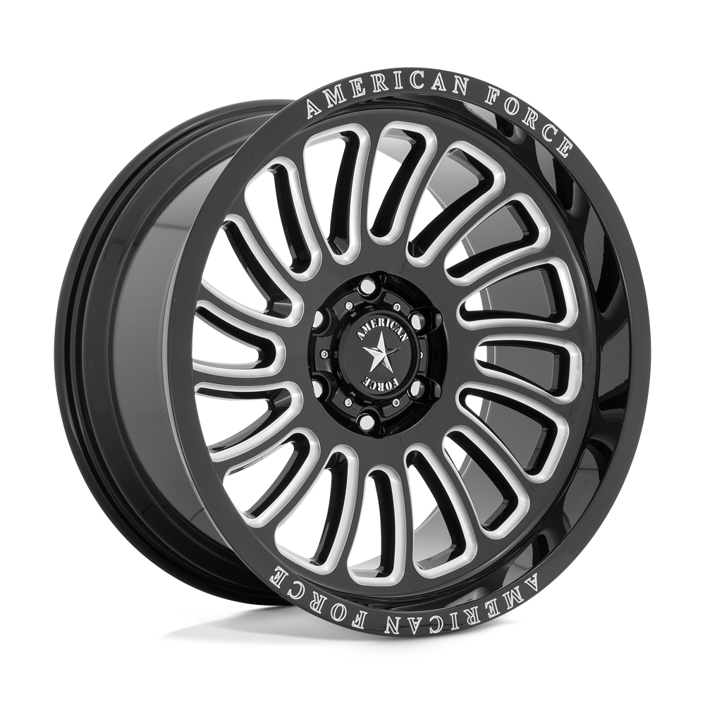 <span class="title-brand">American Force Cast</span> AC004 VULCAN 22X10 6X135 GBLK MILL -18 R
