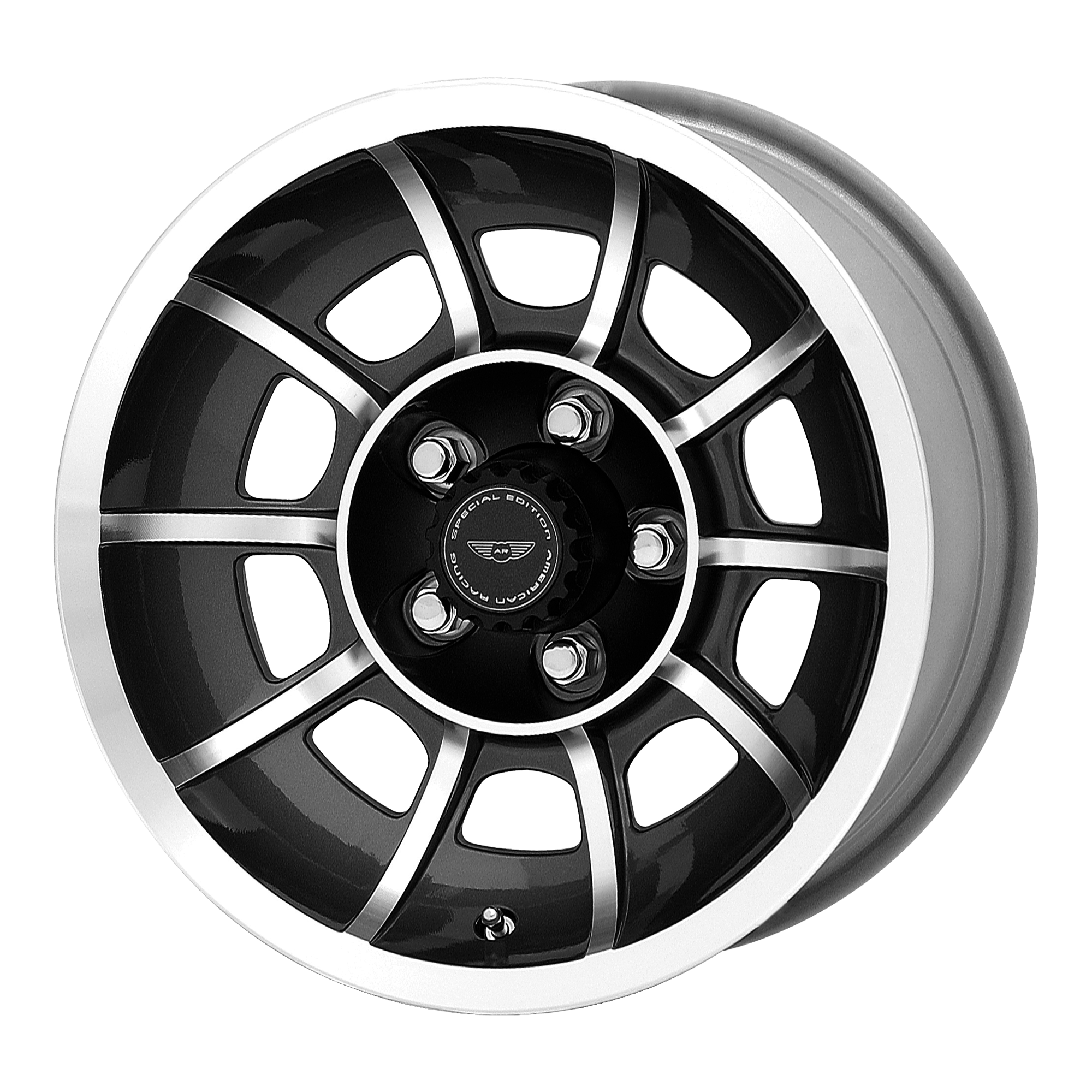 <span class="title-brand">American Racing Vintage</span> VN47 15X7 5X4.5 BLACK/MCH 4.0BS