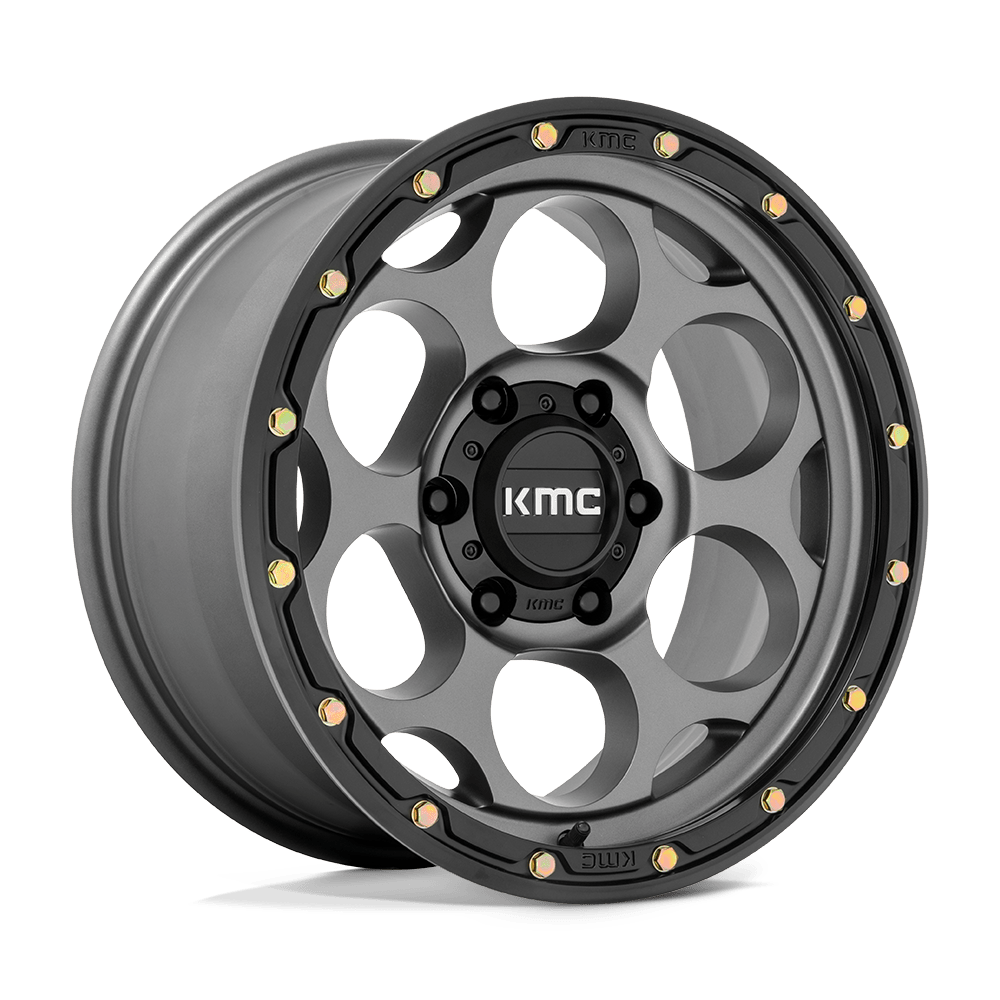 <span class="title-brand">KMC</span> KM541 17X9 6X5.5 S-GRY BLK-LP -12MM