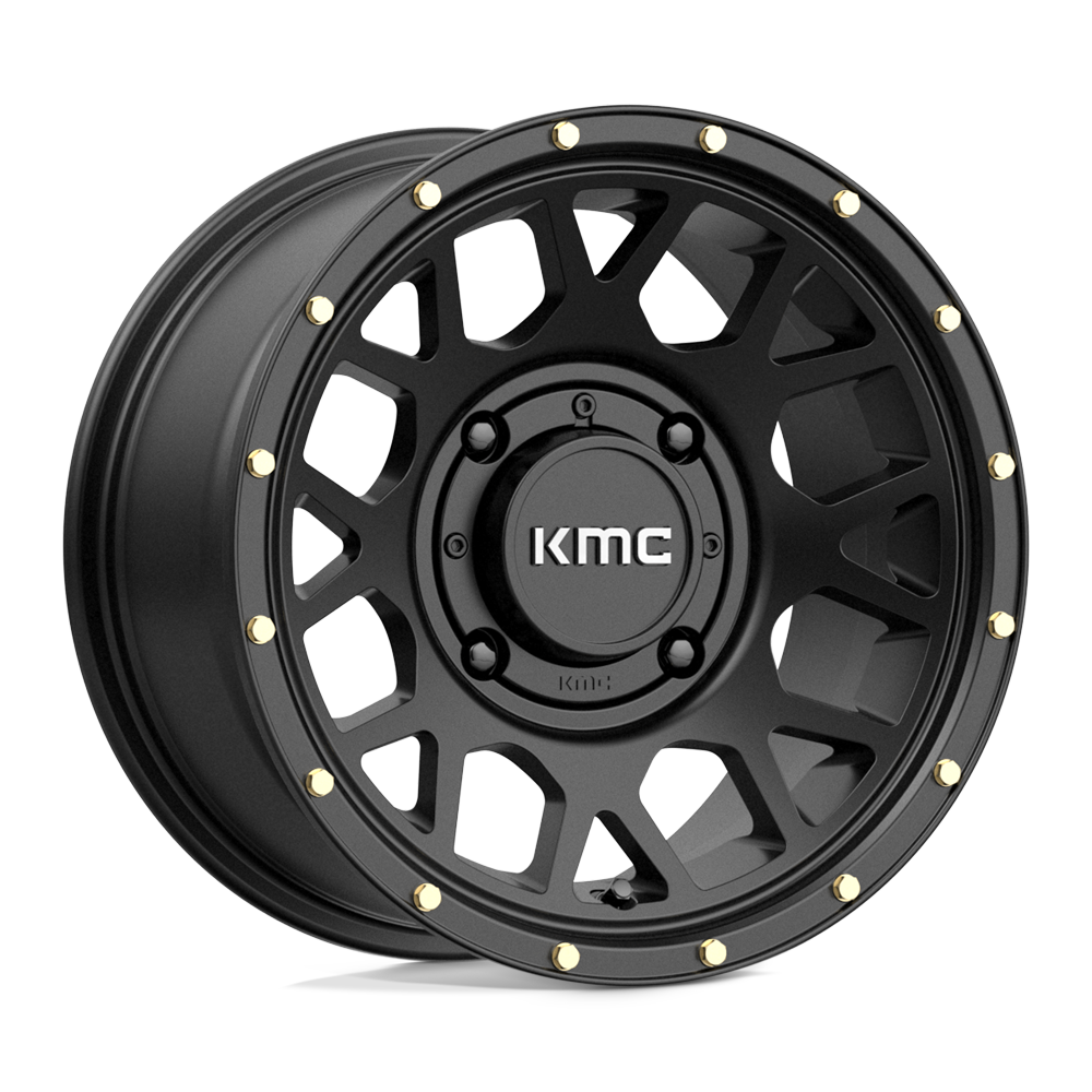 <span class="title-brand">KMC Powersports</span> GRENADE UTV 14X7 4X156 S-BLK 10MM