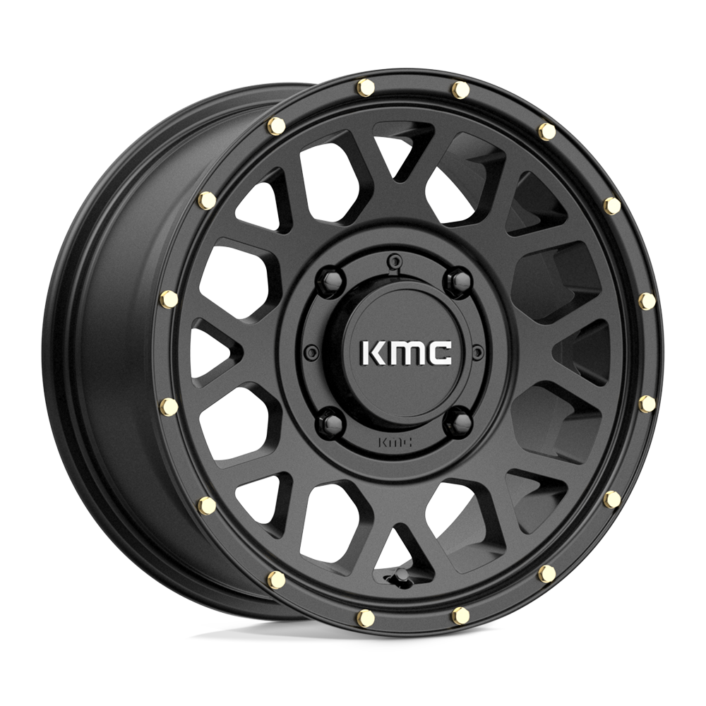 <span class="title-brand">KMC Powersports</span> GRENADE UTV 14X7 4X156 S-BLK 38MM