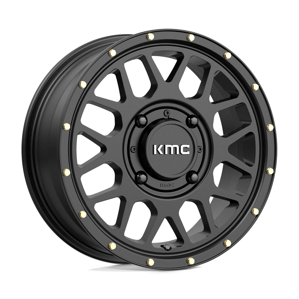 <span class="title-brand">KMC Powersports</span> GRENADE UTV 15X6 4X156 S-BLK 38MM