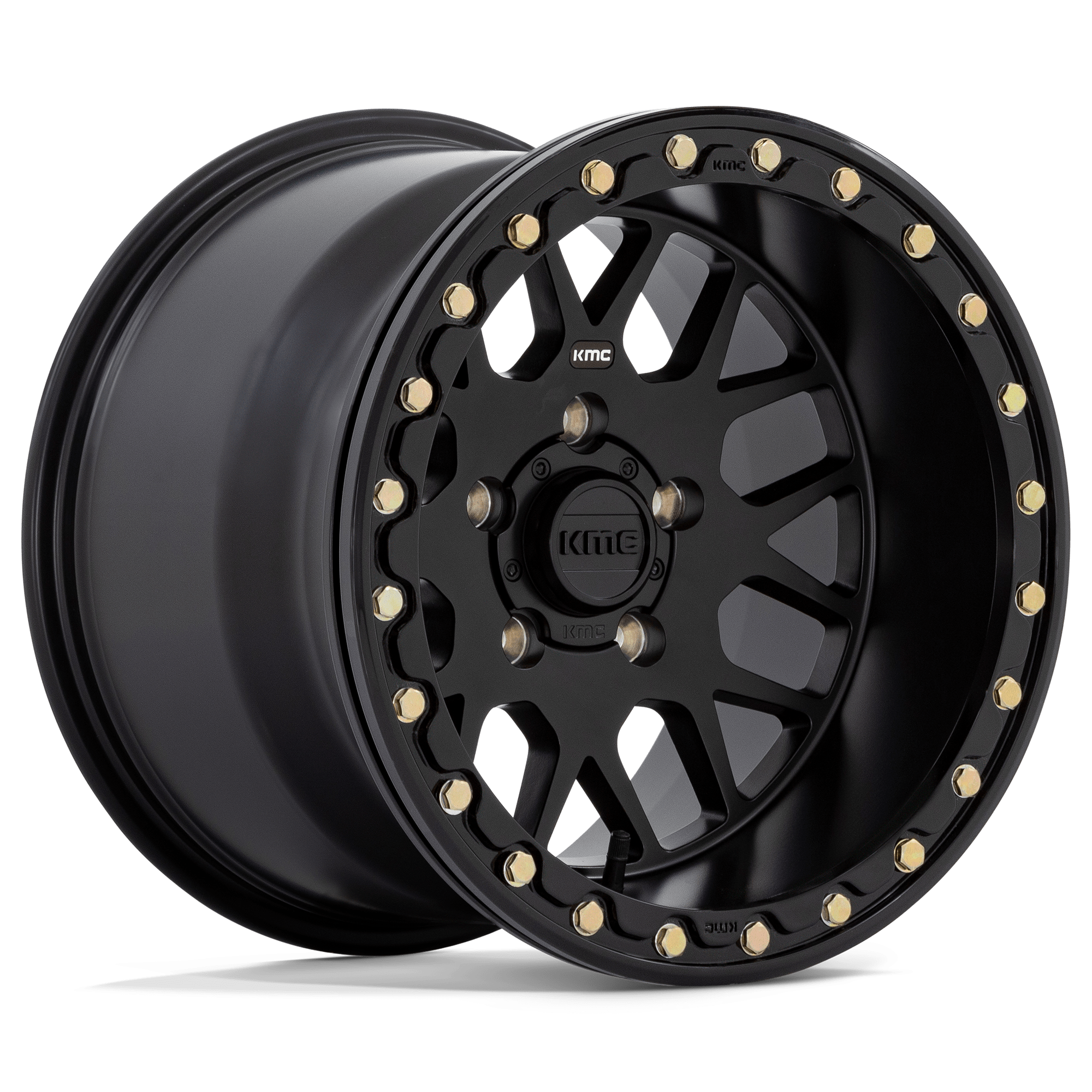 <span class="title-brand">KMC Powersports</span> GRENADE UTV BL 14X7 4X156 S-BLK 10MM