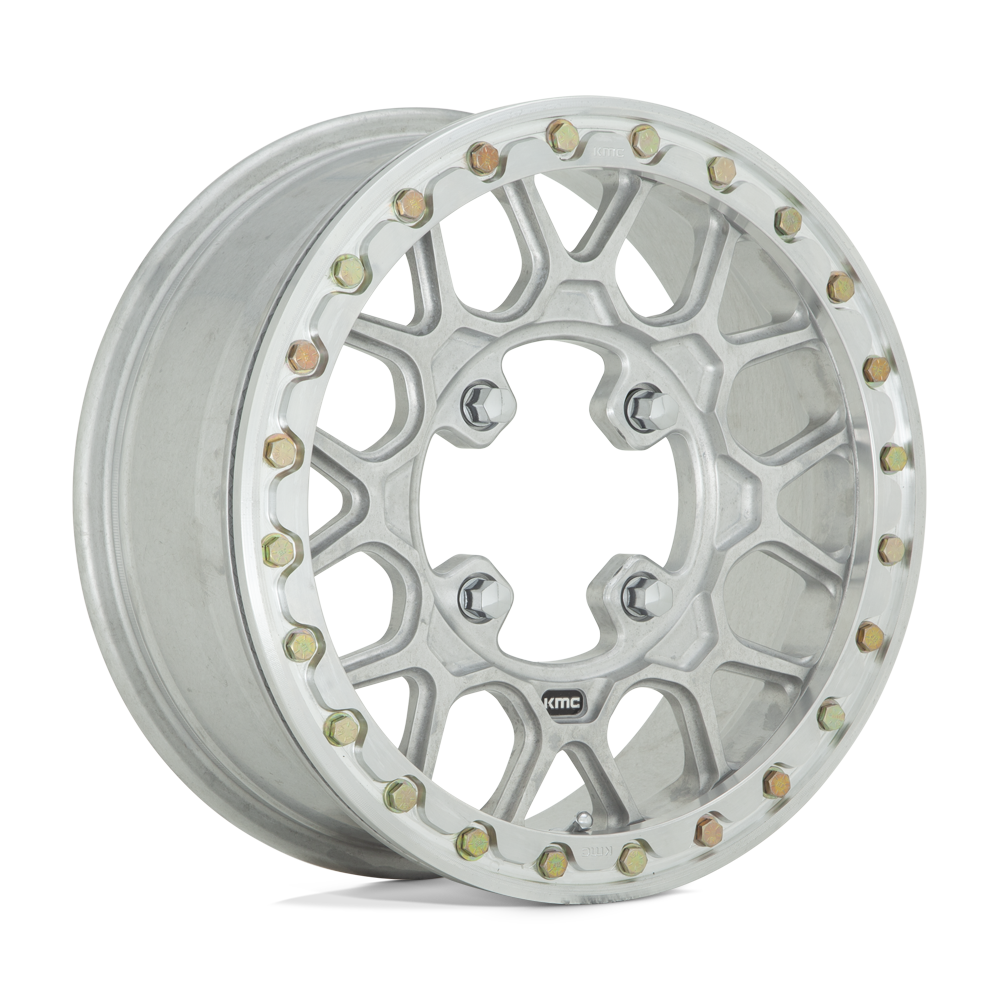 <span class="title-brand">KMC Powersports</span> GRENADE UTV BL 15X6 4X156 RAW-MACH +38