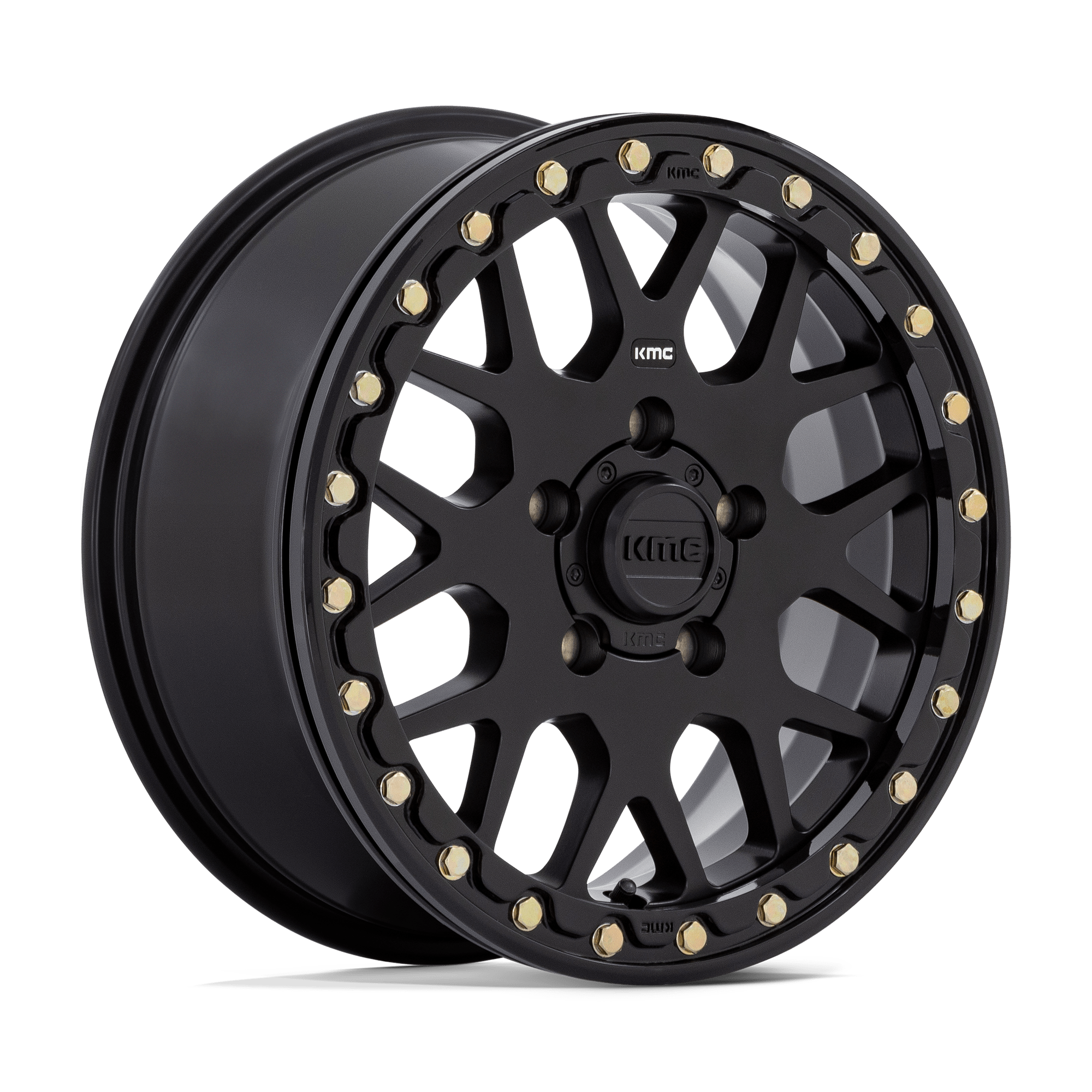 <span class="title-brand">KMC Powersports</span> GRENADE UTV BL 15X6 5X4.5 S-BLK 38MM