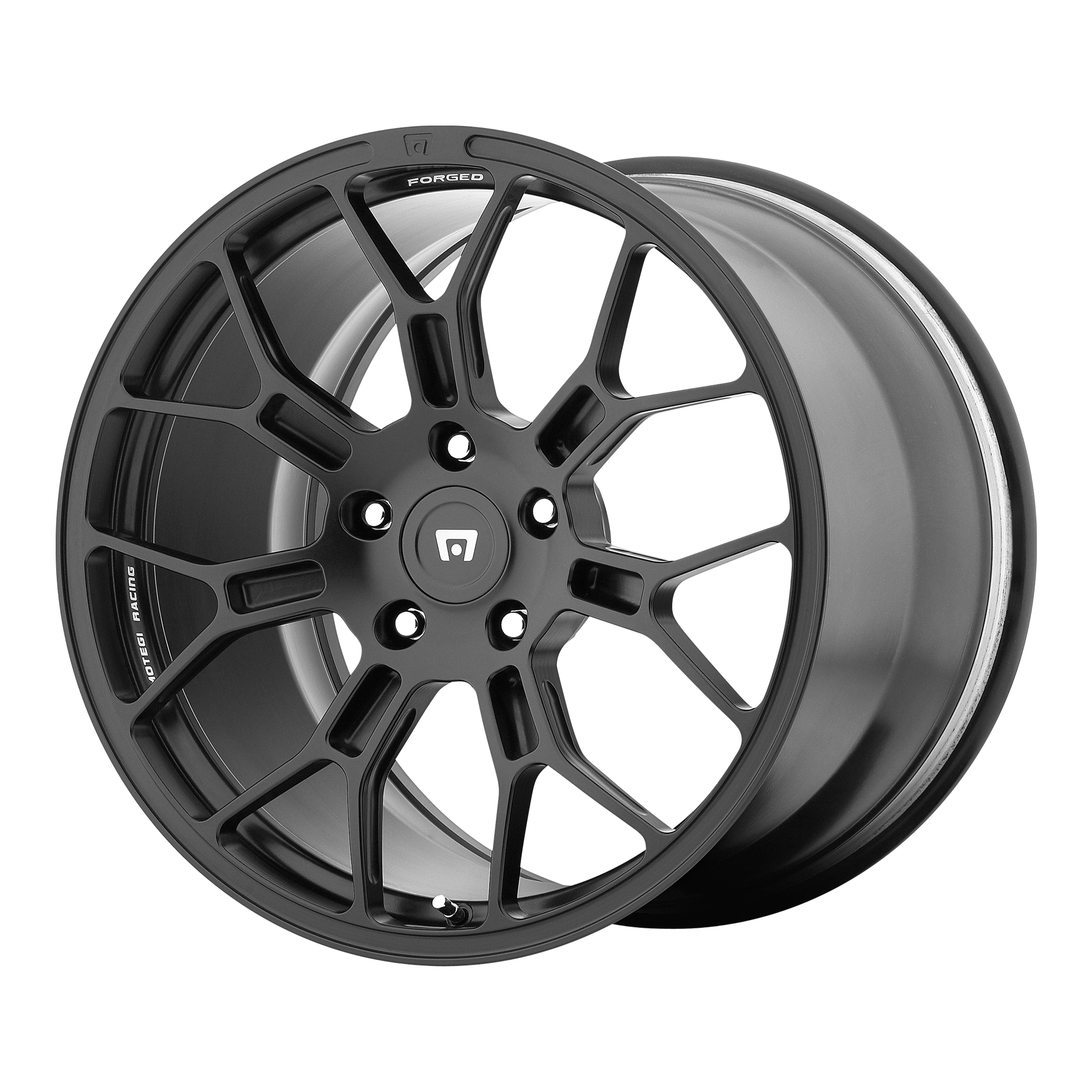 <span class="title-brand">Motegi</span> MR130 FORGE RACE 20X8.5 S-BLK 458 FRONT